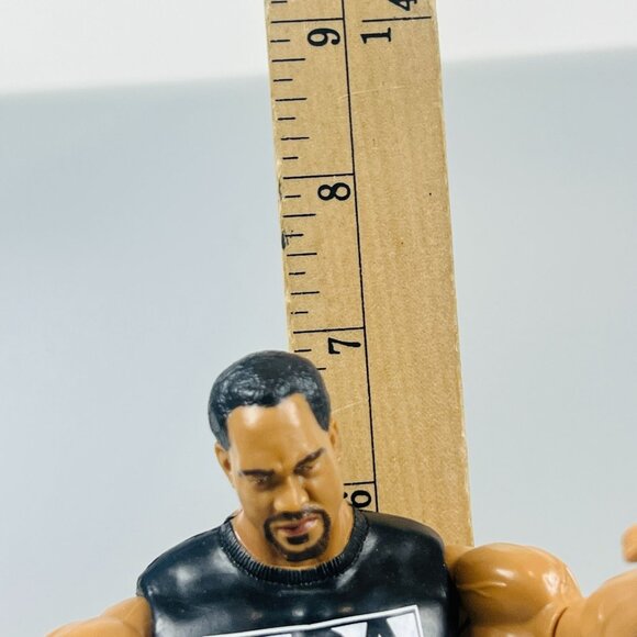 Jakks Pacific WWE WWF Wrestlers set of 2  Bradshaw & Faarooq APA Action Figures - Picture 5 of 11